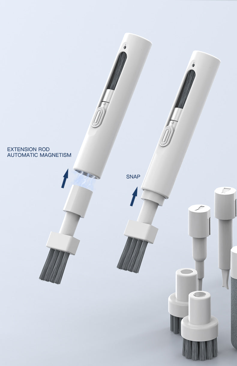 Gamakay Multifunctional Cleaning Kit components showing extension rod and automatic magnetism feature.
