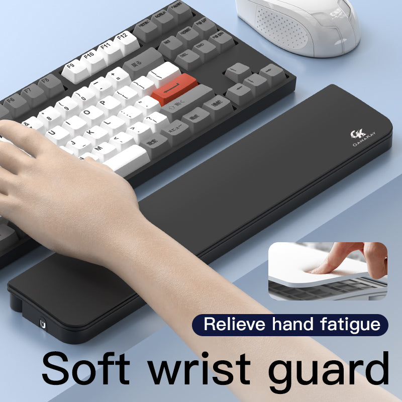 Gamakay 85% Keyboard Wrist Rest Pad with 21 in 1 Cleaning Tool Kit
