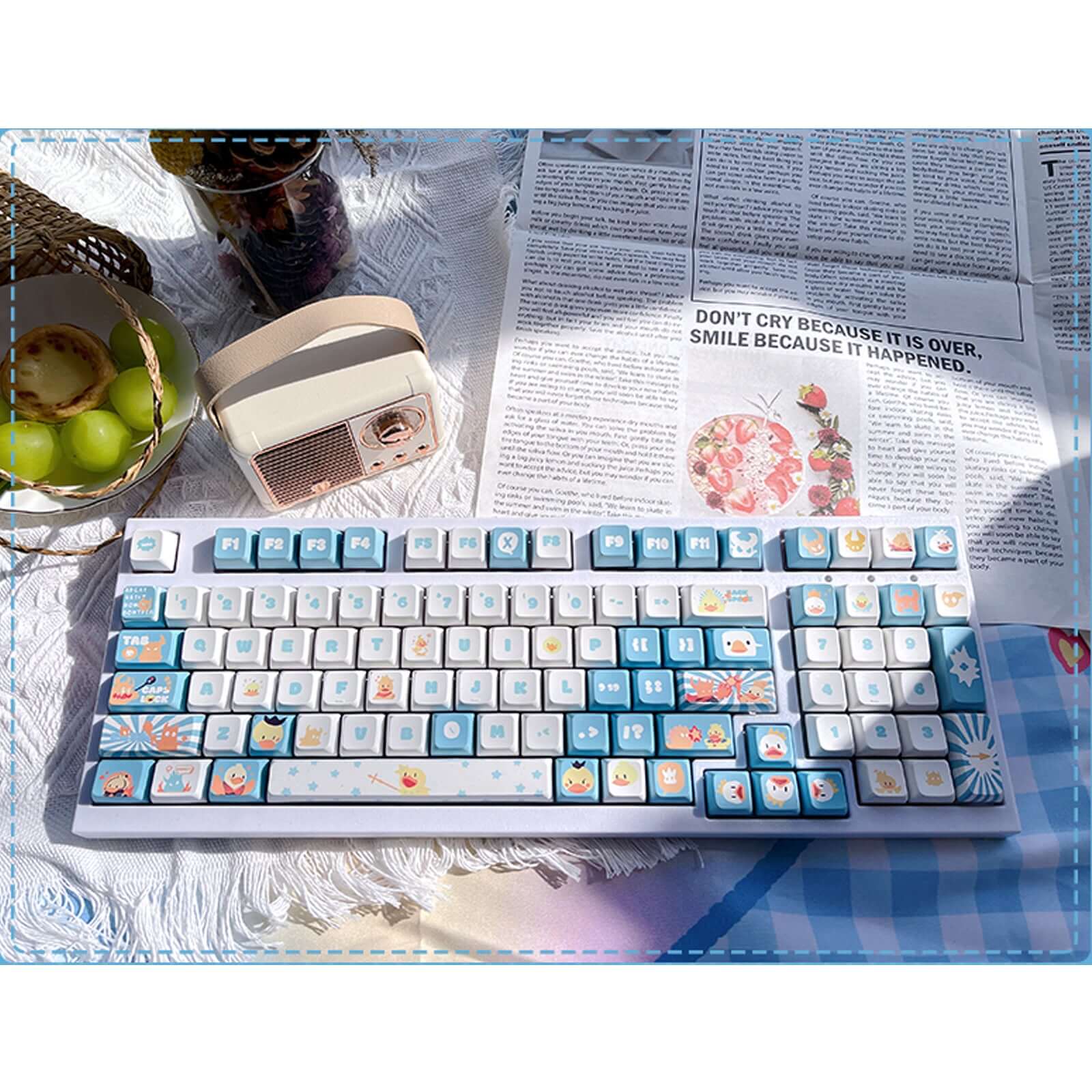 GamaKay Gamakay 137 Keys Muddle-Headed Duck Keycaps Set