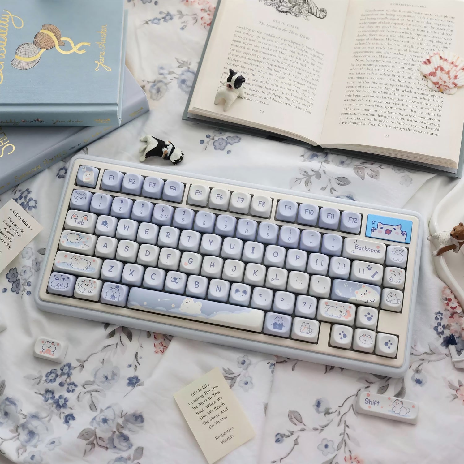 Gamakay 95 Keys Adorable MOA Profile PBT Keycaps Set