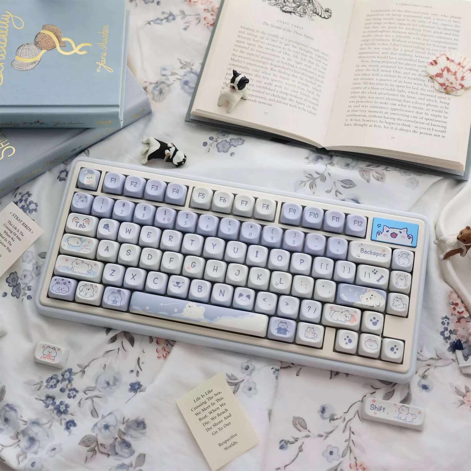 Gamakay 95 Keys Adorable MOA Profile PBT Keycaps Set