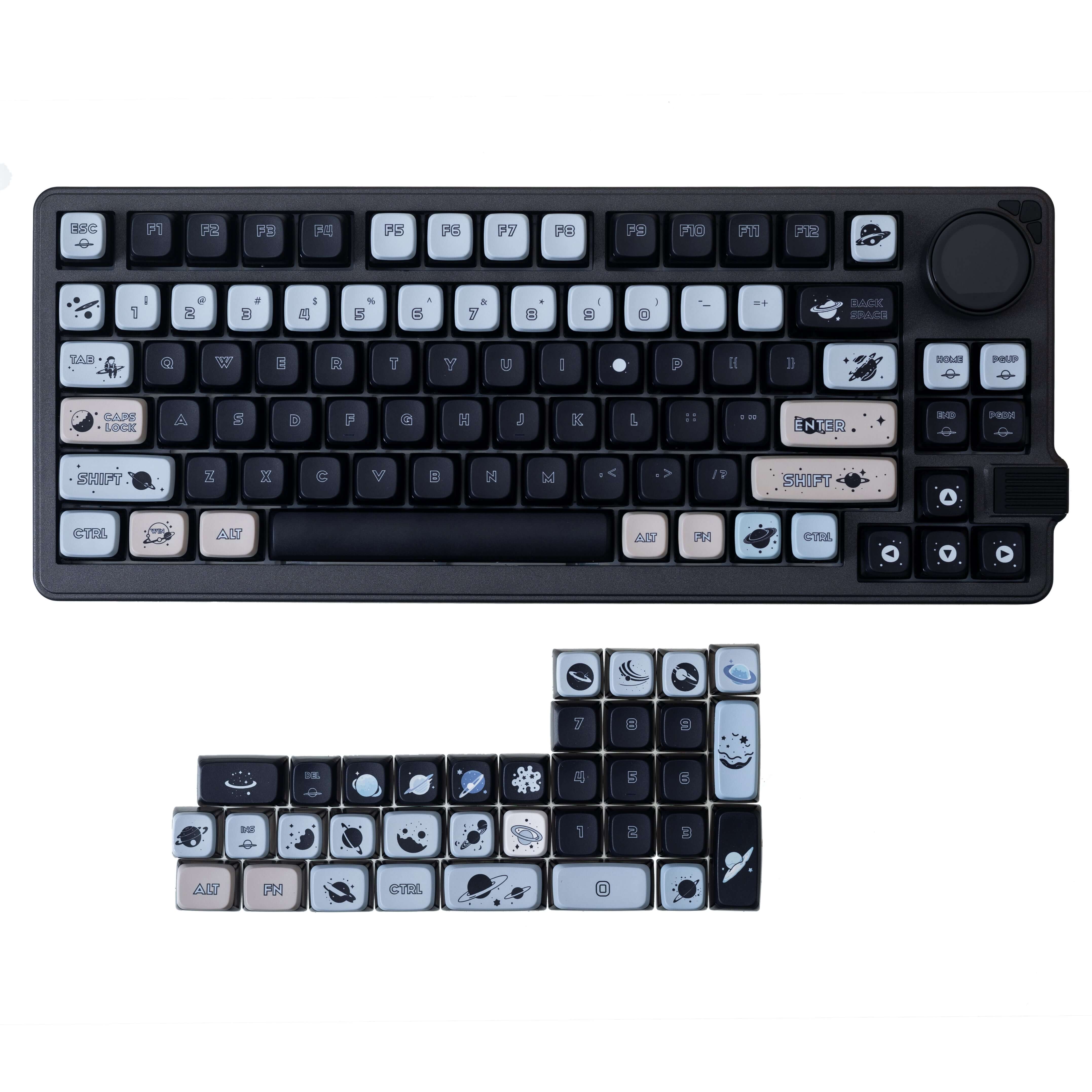 Acrylc Keycap Organzer/box Artsan Storage Wth Acrylc Ld