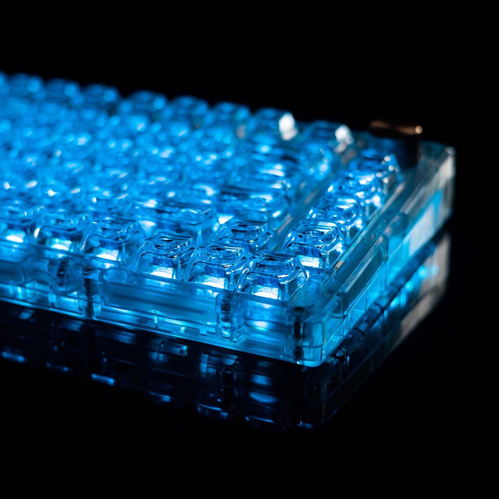 Gamakay 113 touches Keycaps transparents
