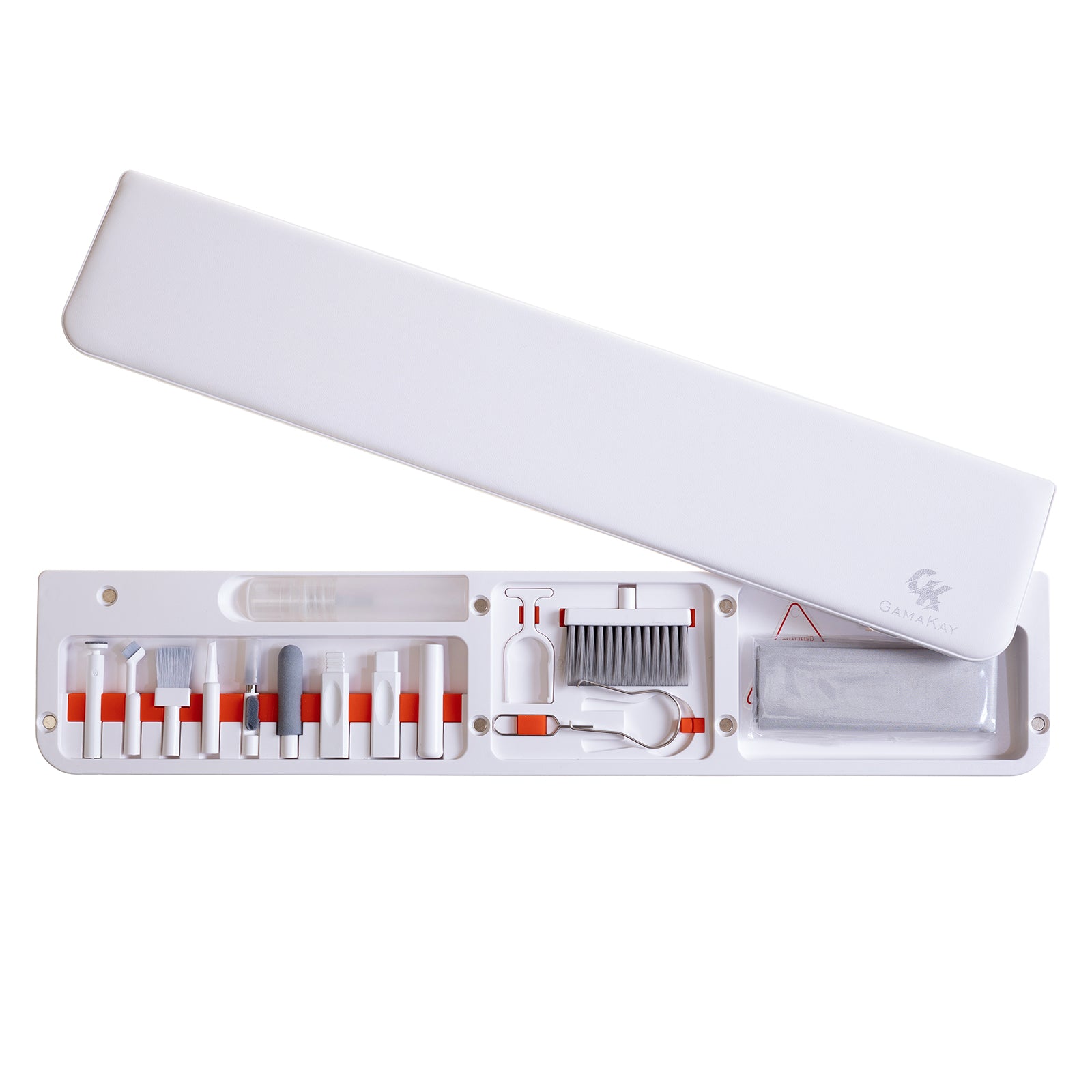 Repose poignet ergonomique Gamakay avec kit de nettoyage 21-en-1 pour clavier 85%