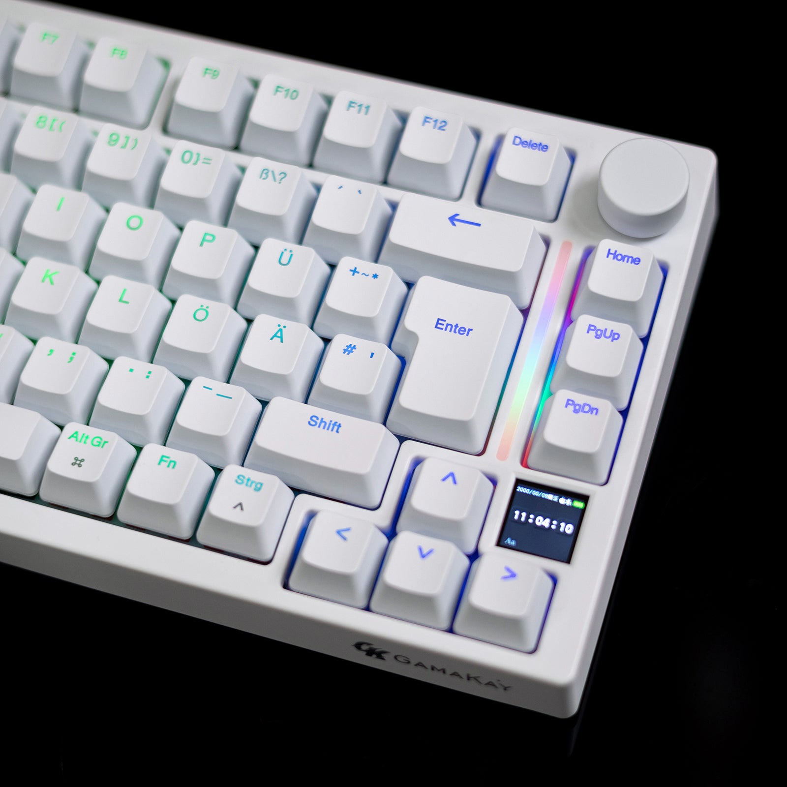 GamaKay TK75 TMR Magnetic Keyboard 8k polling rate