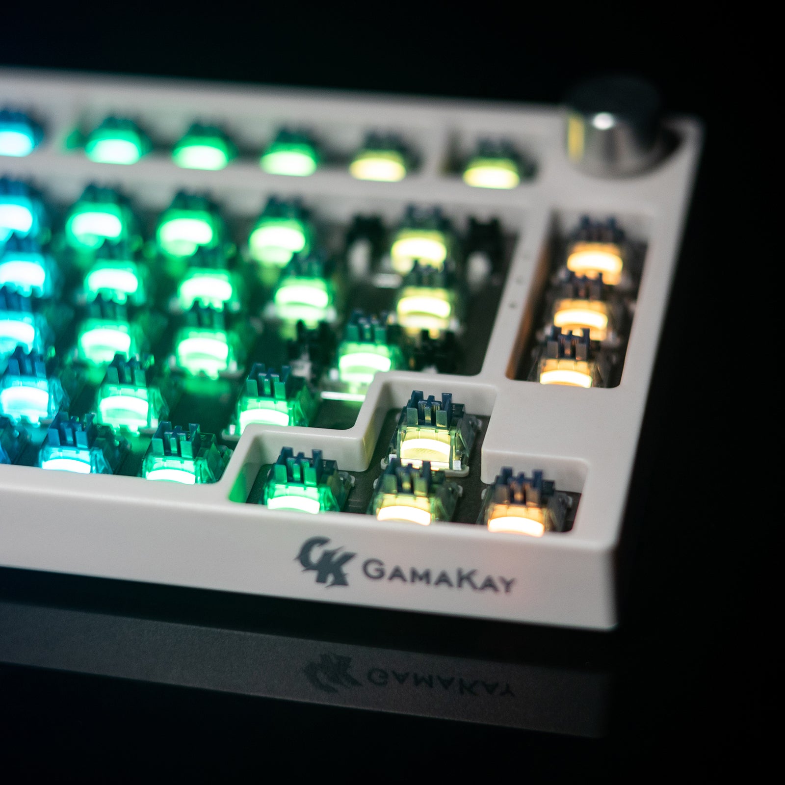 GamaKay Mechanical Silent Switch V2 with RGB Diffuser - 35 Pcs/Pack or 70 Pcs/Pack