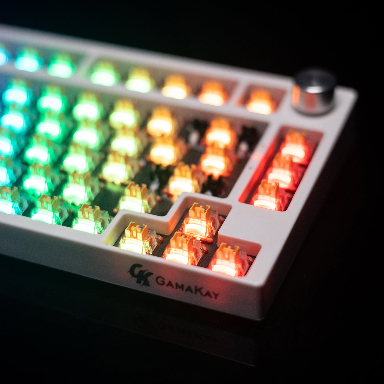 GamaKay Mechanical Silent Switch V2 with RGB Diffuser - 35 Pcs/Pack or 70 Pcs/Pack