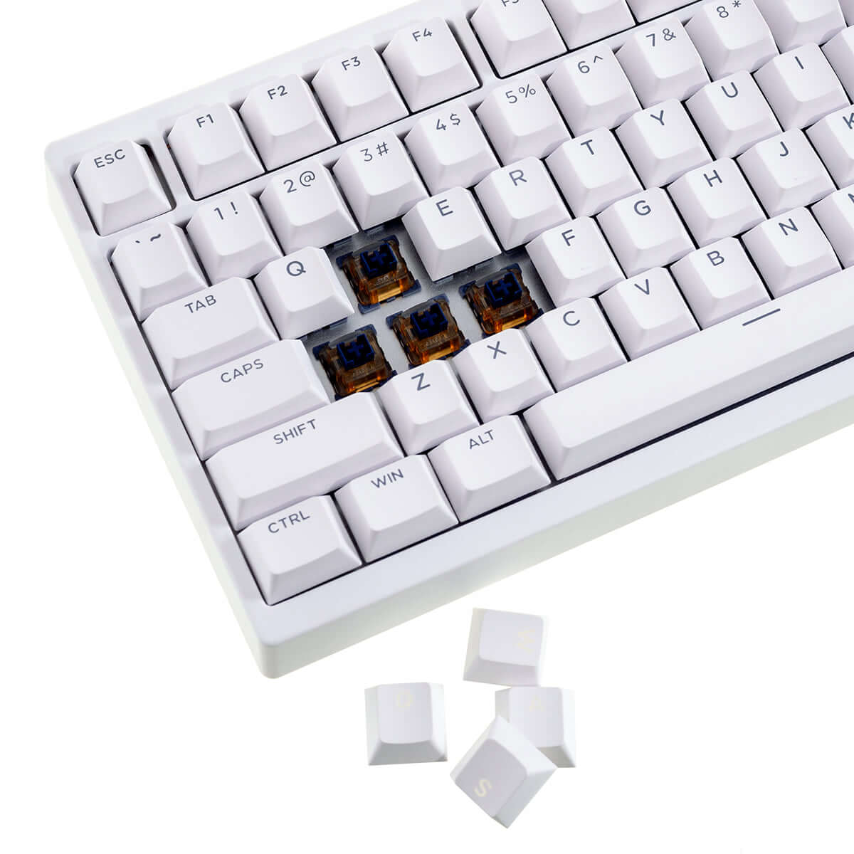 Gamakay TK75HEV2 Hall Effect Keyboard Use Hot-Swappable Mercury Silent Magnetic swtich