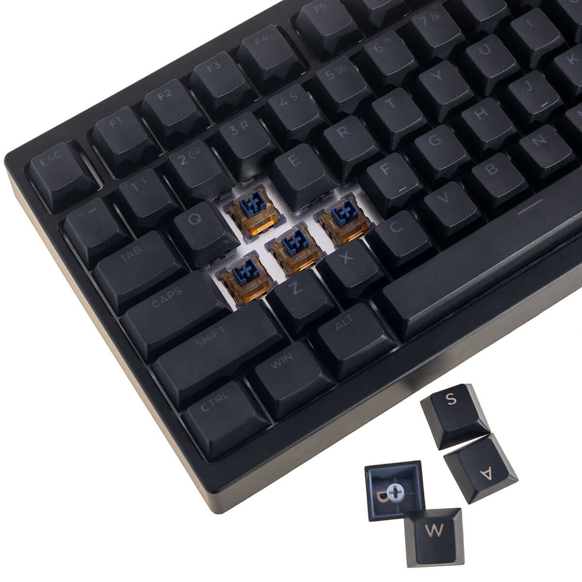 Gamakay TK75HEV2 Hall Effect Keyboard Use Hot-SwappablePhoenix Silent magnetic swtich