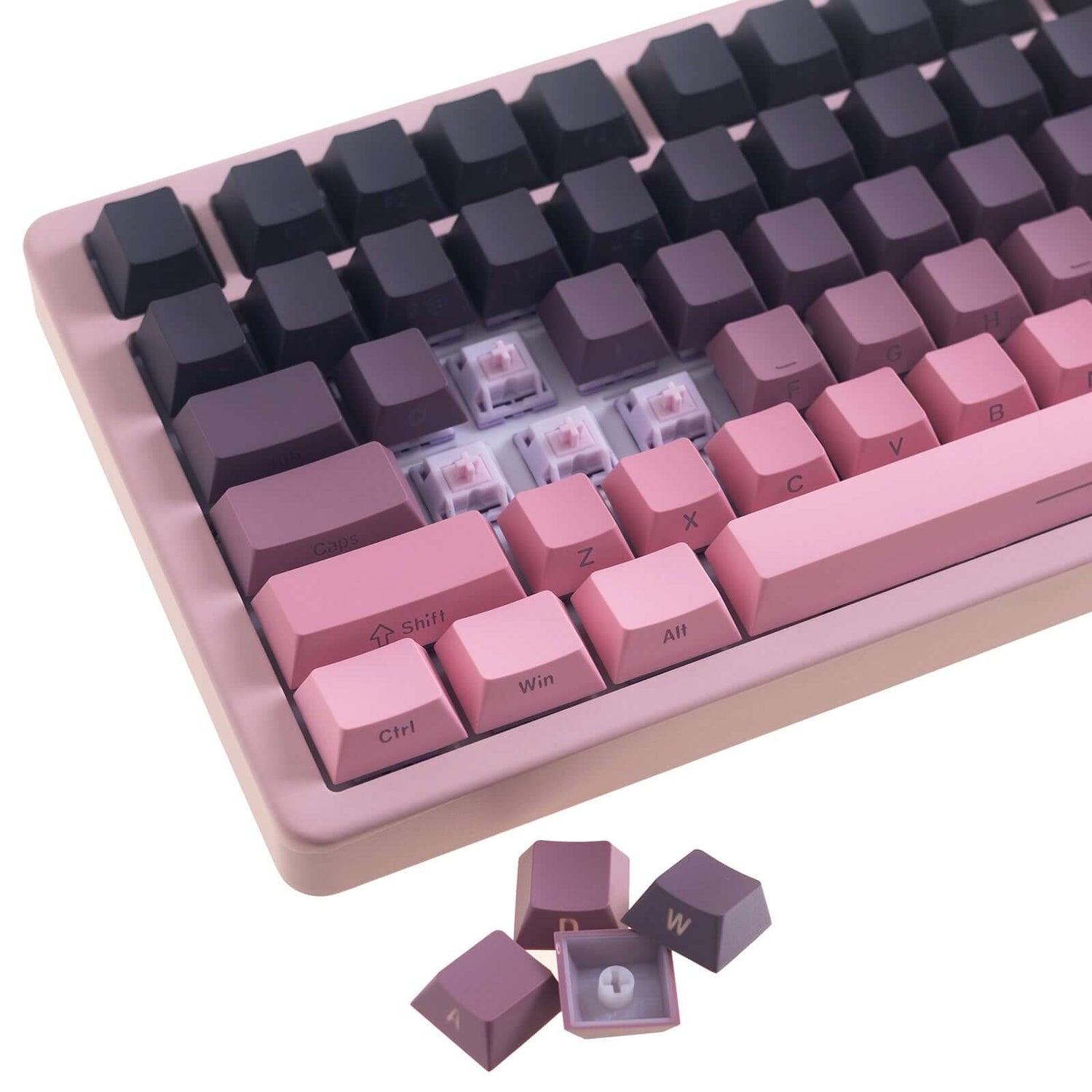 Gamakay 139 Keys Modern PBT Keycaps Set