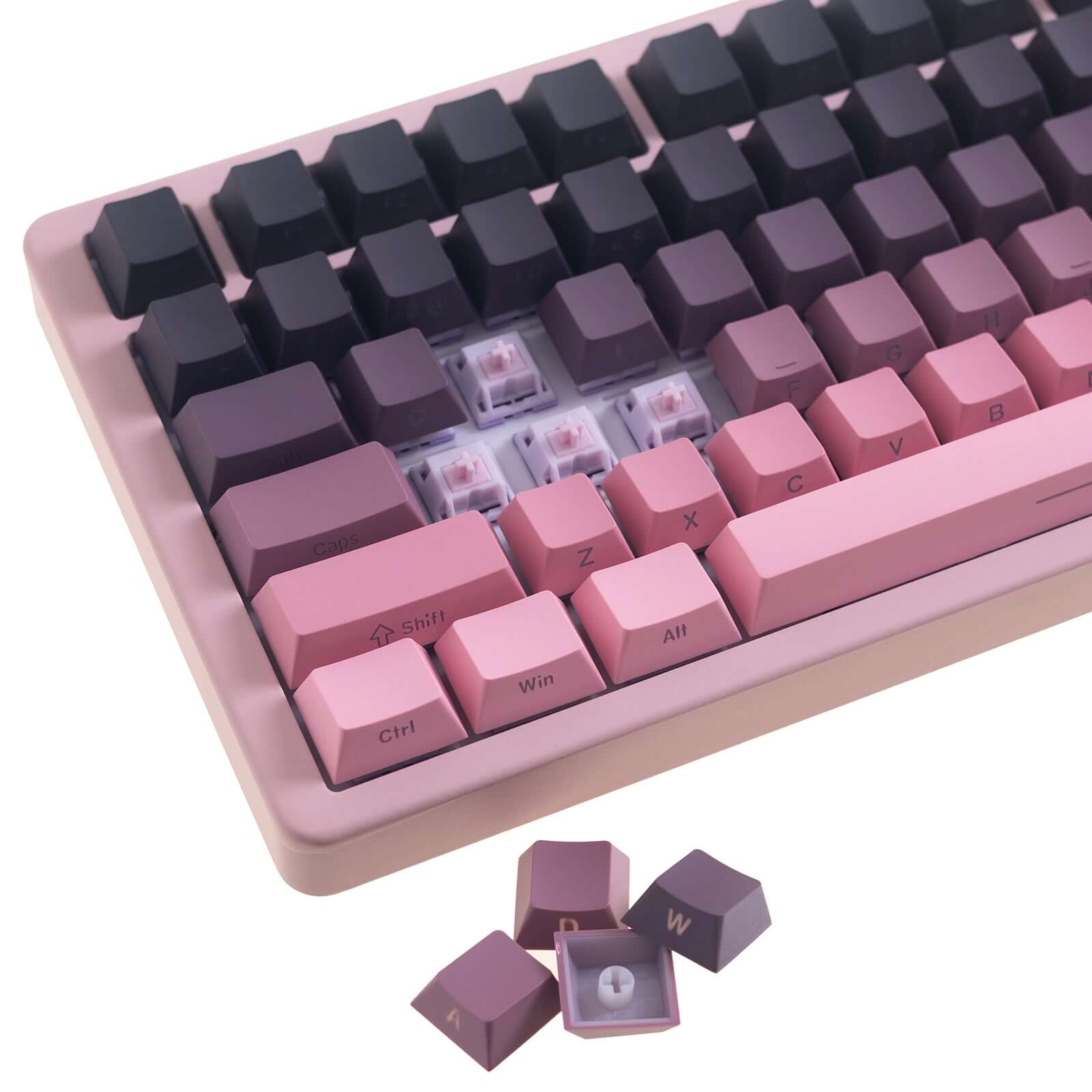 Gamakay 139 Keys Modern PBT Keycaps Set