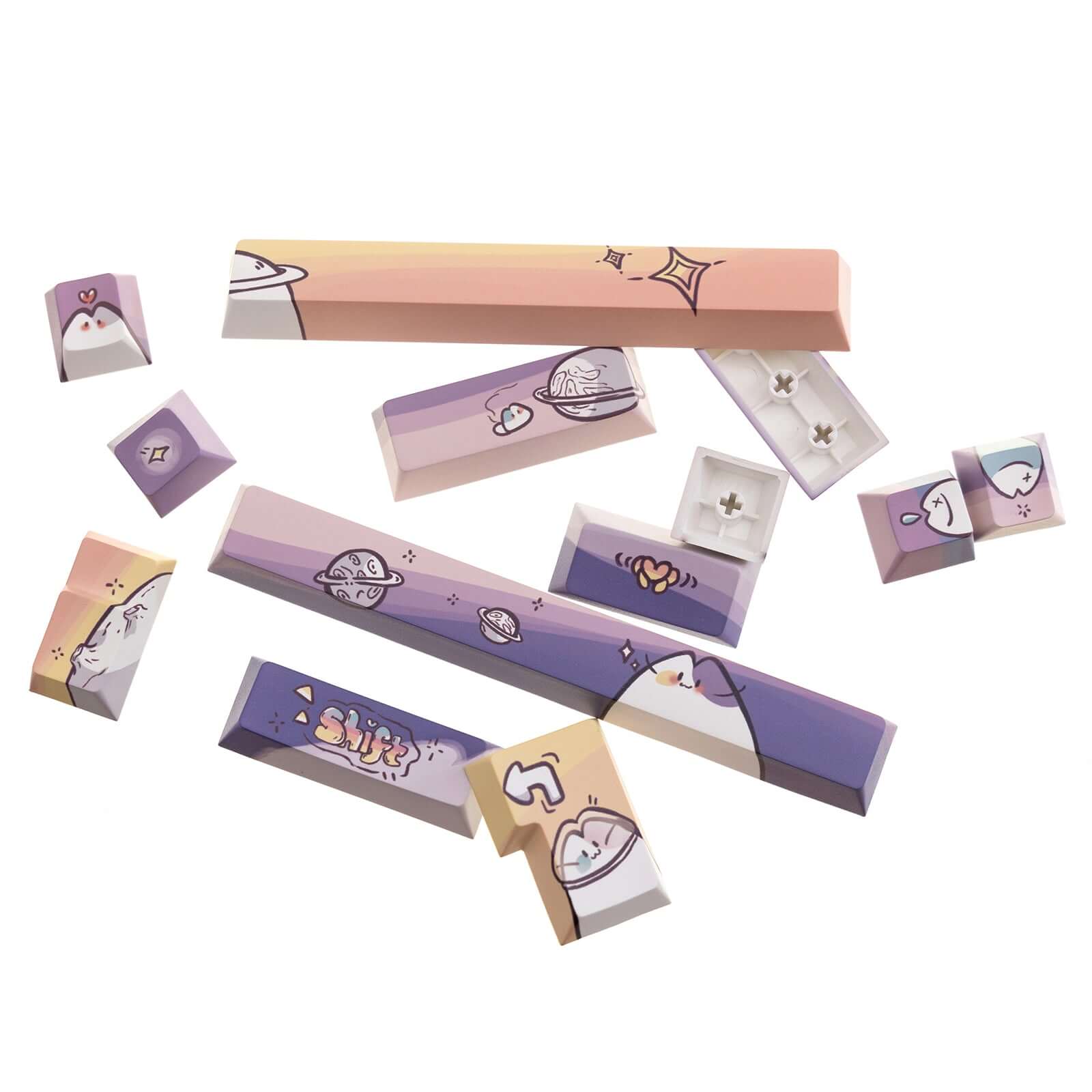 Cherry Profile PBT Five-Sided Thermal Sublimation Keycap Set