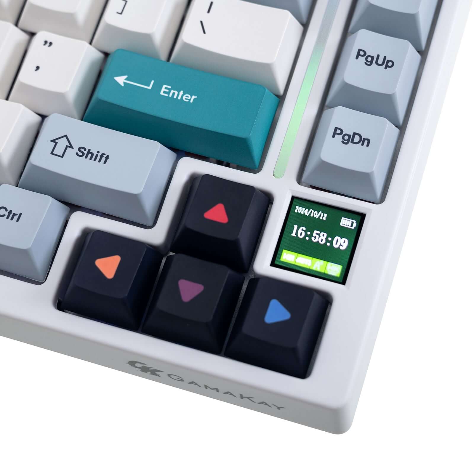 Gamakay TK75 SOCD SnapTap Silent Mechanical Gaming Keyboard (Upgrade from TK75V2)