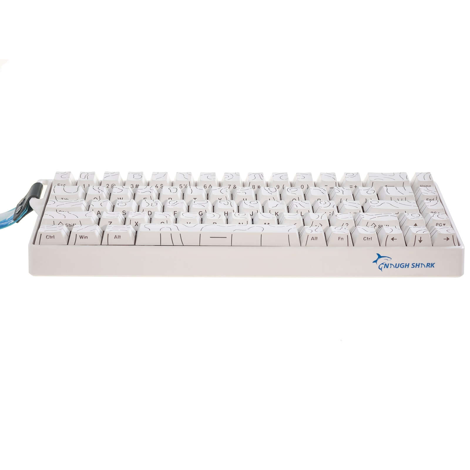 Gamakay x NaughShark NS68 Teclado Hall Effect con Switches Magnéticos con 8K Polling Rate 0.01 mm RT Precisión