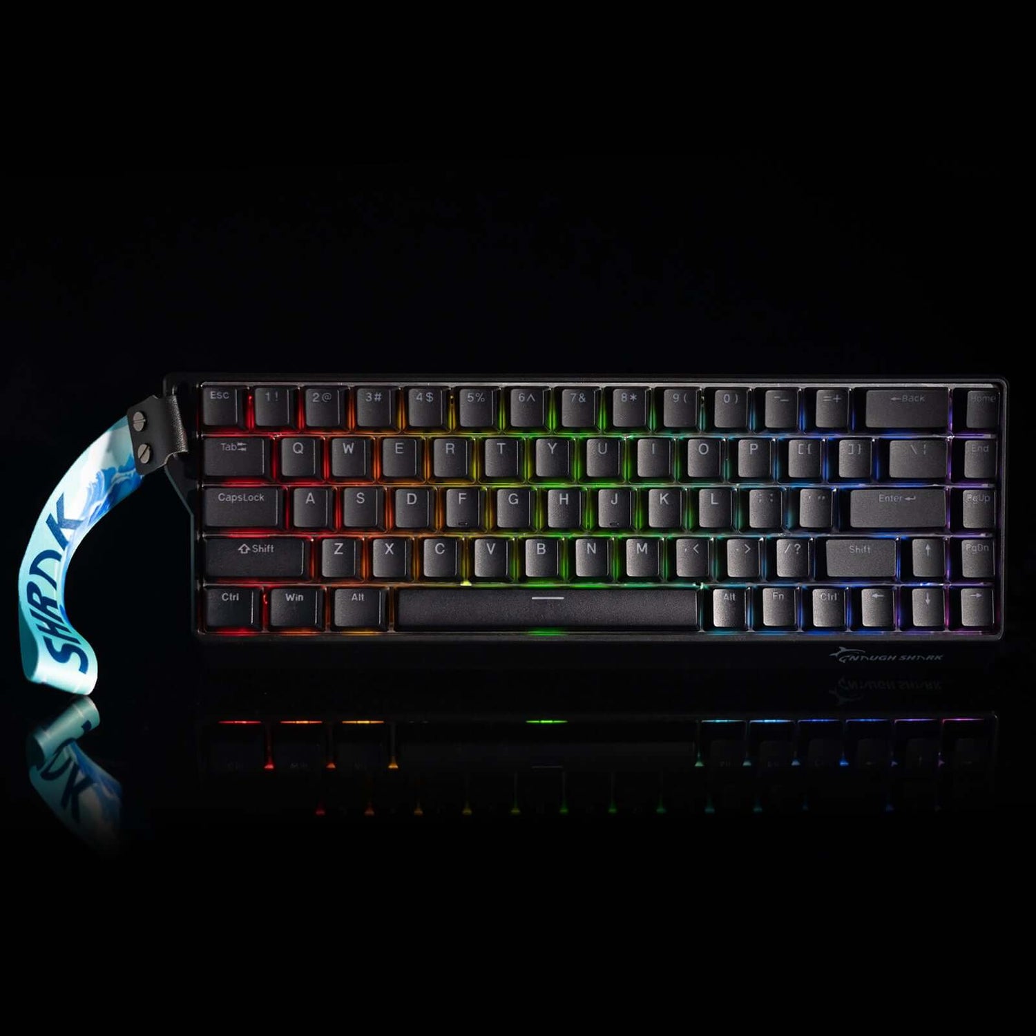 Gamakay X Naughshark NS68 Hall Effect Magnetic Keyboard 8K Taux de sondage 0,01 mm RT Précision