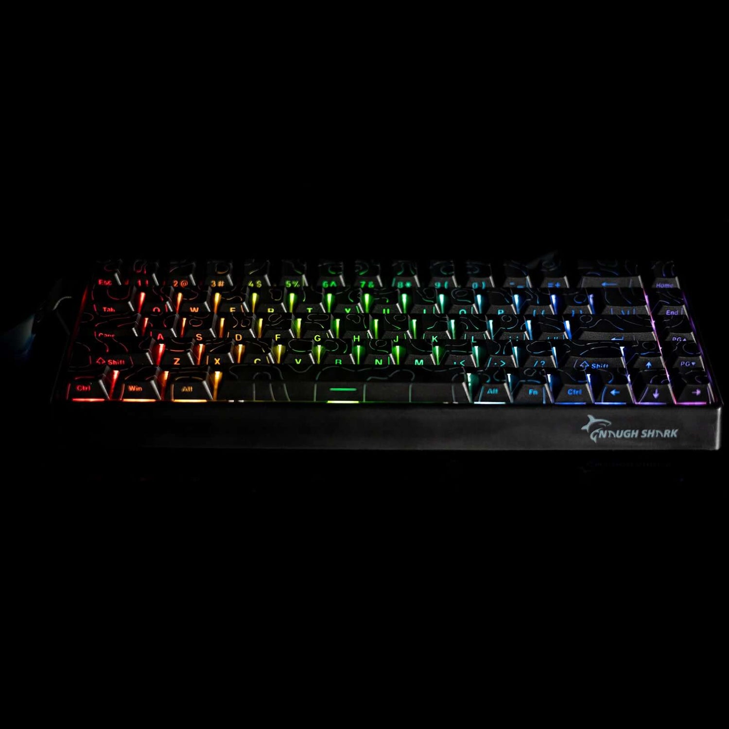 Gamakay X Naughshark NS68 Hall Effect Magnetic Keyboard 8K Taux de sondage 0,01 mm RT Précision
