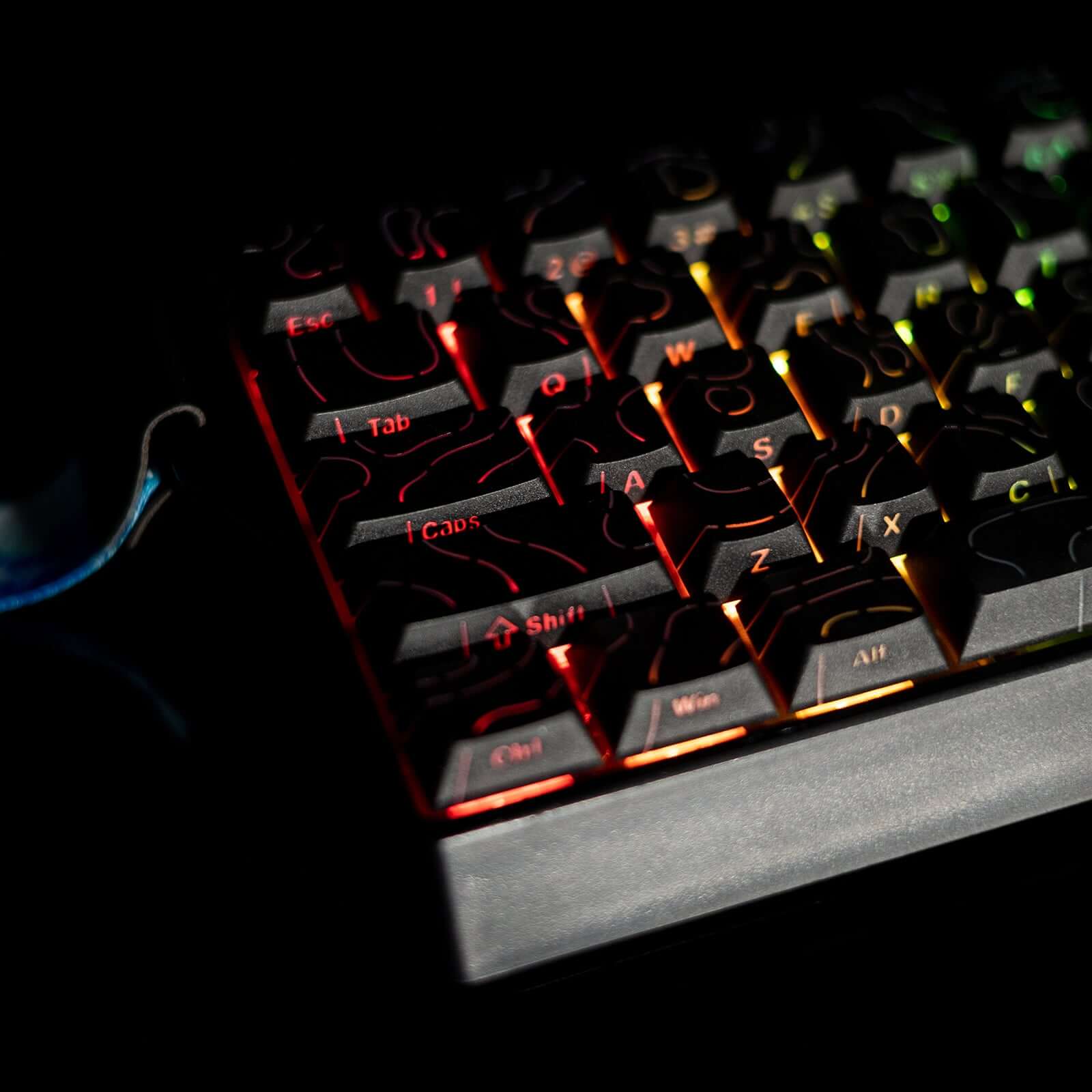 Gamakay x NaughShark NS68 Hall Effect Magnetic keyboard 8K Polling Rate 0.01mm RT Accuracy