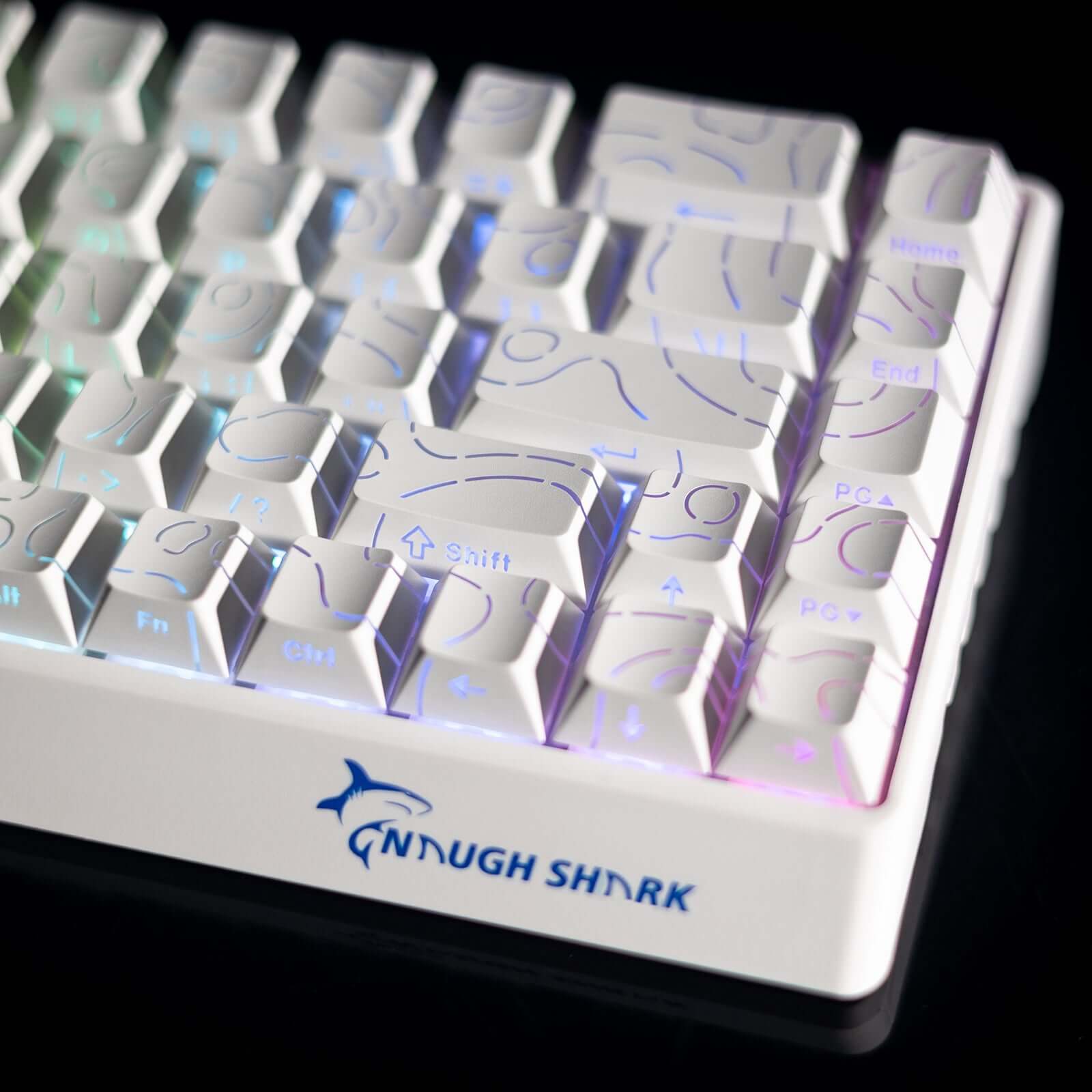 Gamakay x NaughShark NS68 Hall Effect Magnetic keyboard 8K Polling Rate 0.01mm RT Accuracy