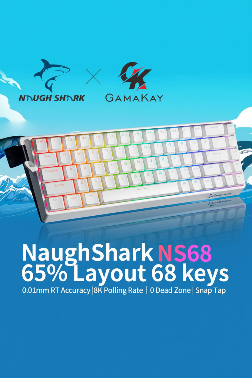 NaughShark NS68 移动端 Banner
