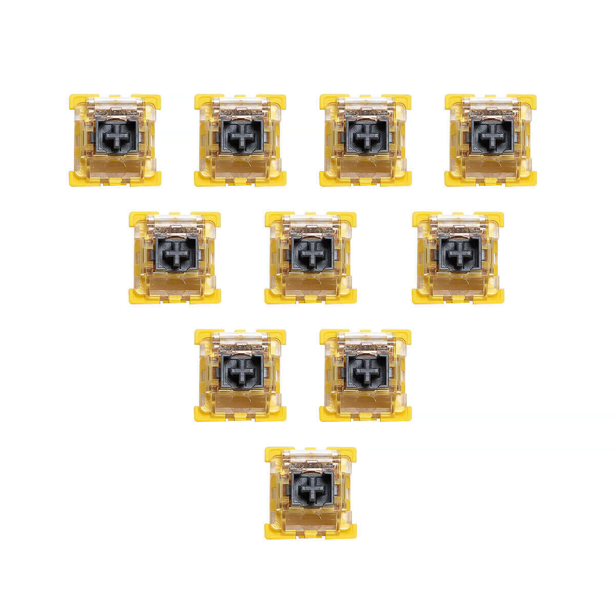 GamaKay bumblebee linear switch pre-lube switches for machanical keyboard