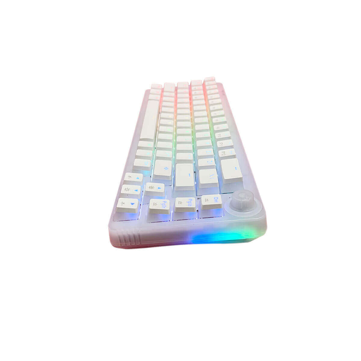 GamaKay LK67 65% GamaKay Switch Triple Mode Mechanical Gaming Keyboard with PBT Double-shot Pudding Keycaps