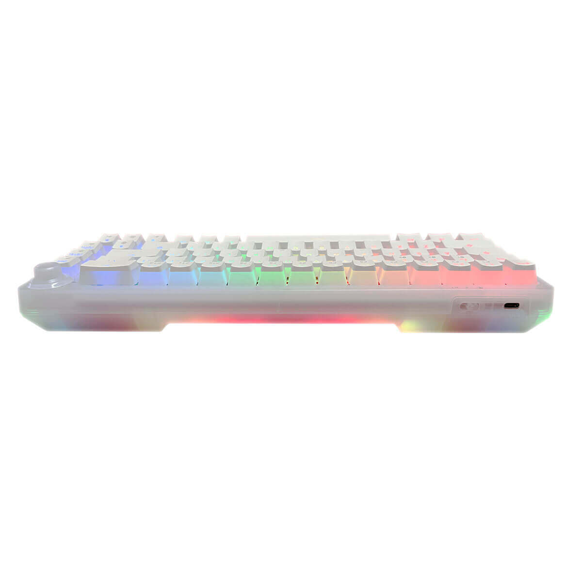 GamaKay LK67 65% GamaKay Switch Triple Mode Mechanical Gaming Keyboard with PBT Double-shot Pudding Keycaps