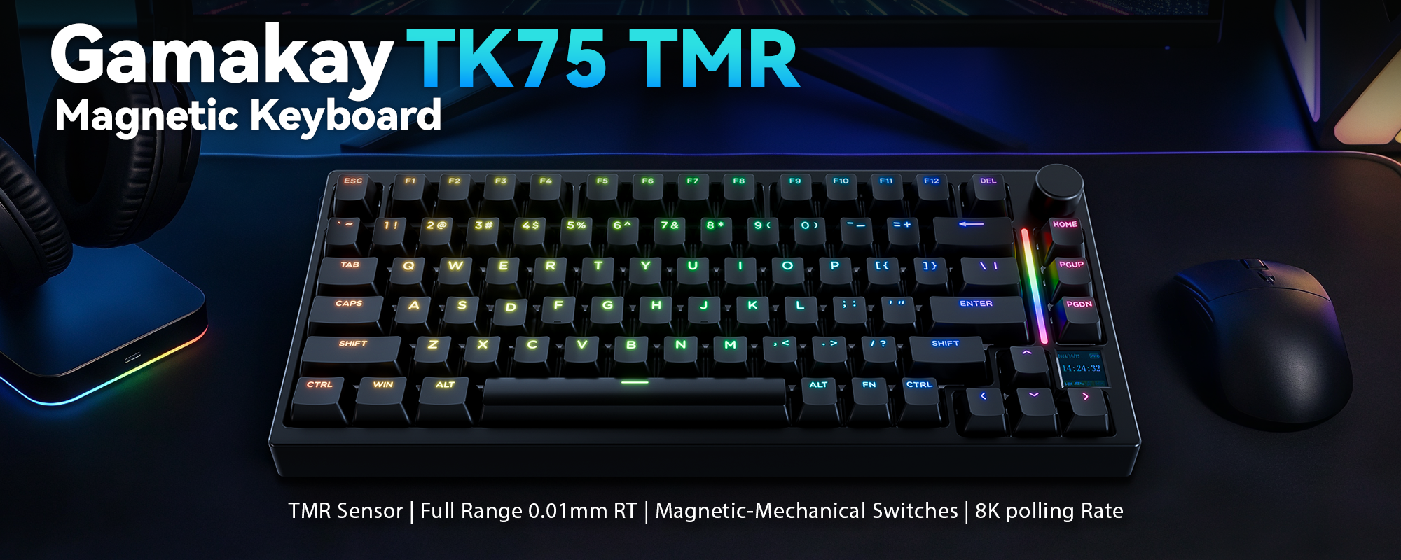 TMR Keyboard in 2026 — Compare to Hall Effect and Mechanical Keyboards
