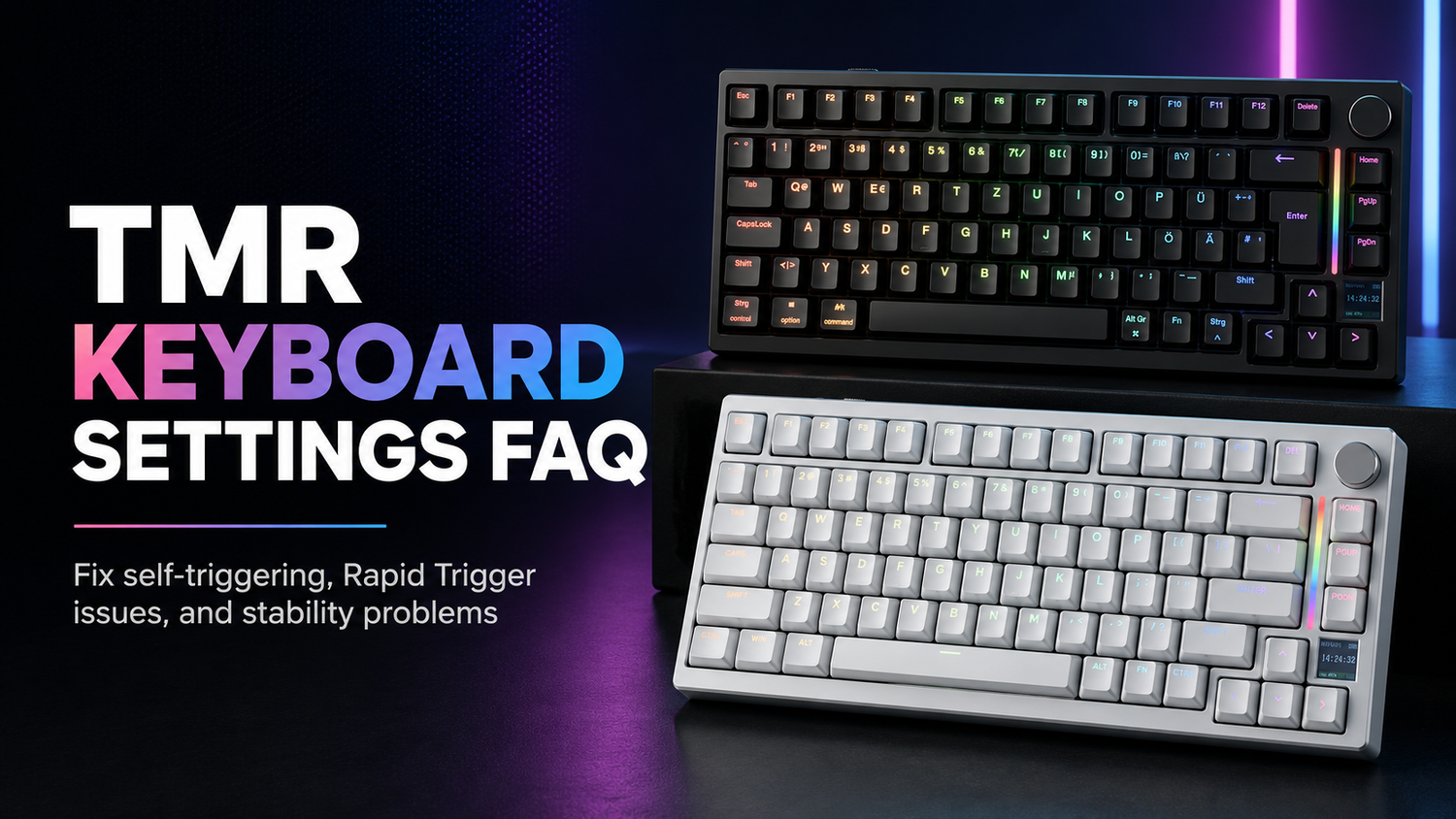 Common TMR Keyboard Problems and Recommended Settings for Better Stability