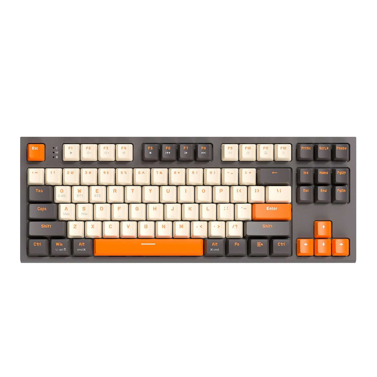 Teclado inalámbrico para juegos con sensación mecánica Gamakay x M88
