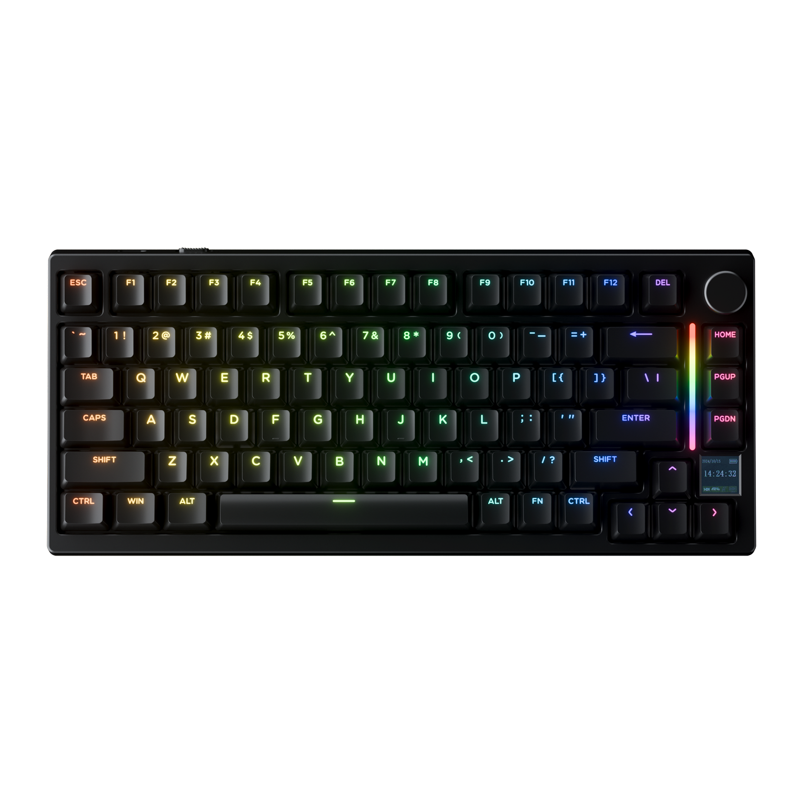Gamakay TK75he V2 Hall Effect Clavier 8K Taux de sondage RT Précision