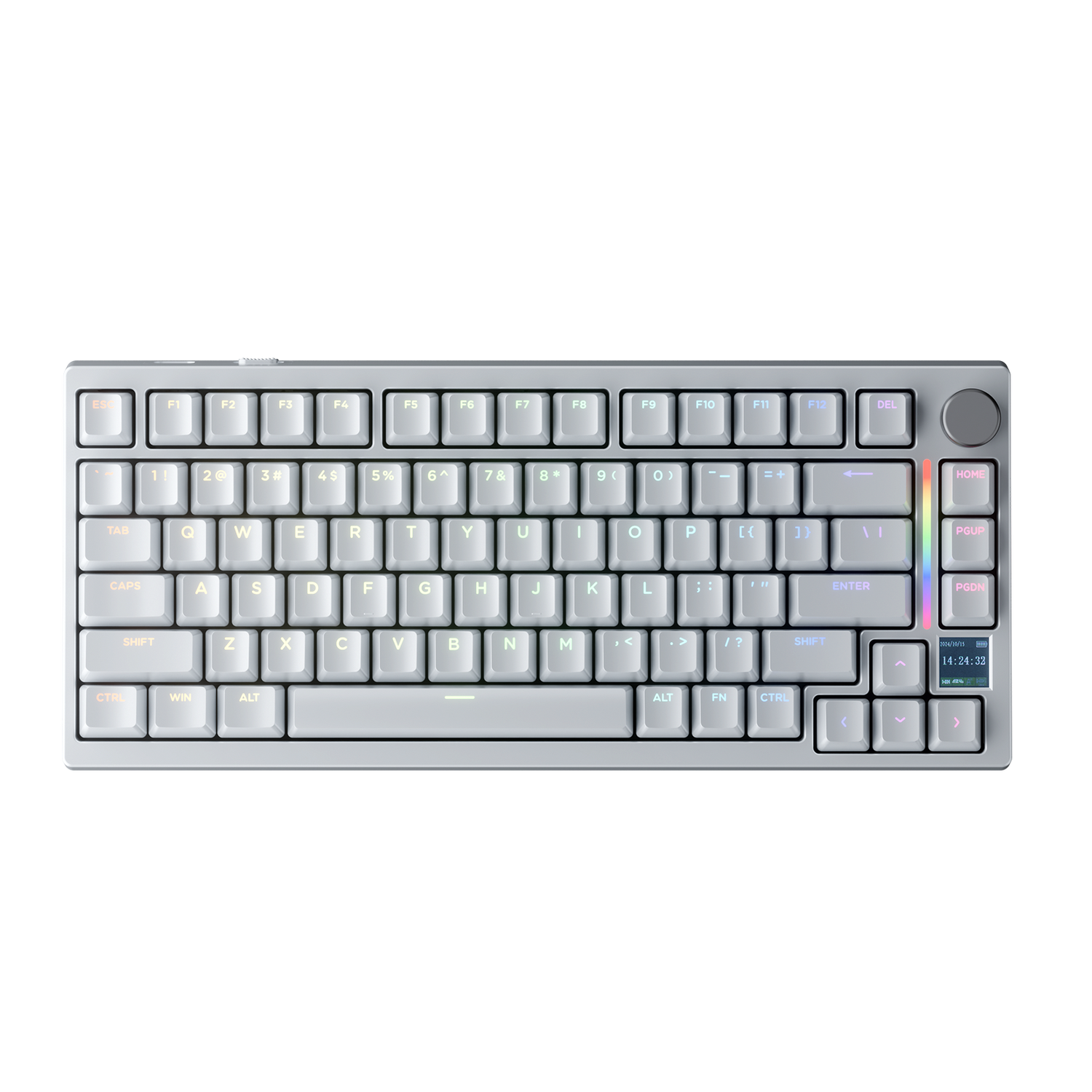 Gamakay TK75he V2 Hall Effect Clavier 8K Taux de sondage RT Précision