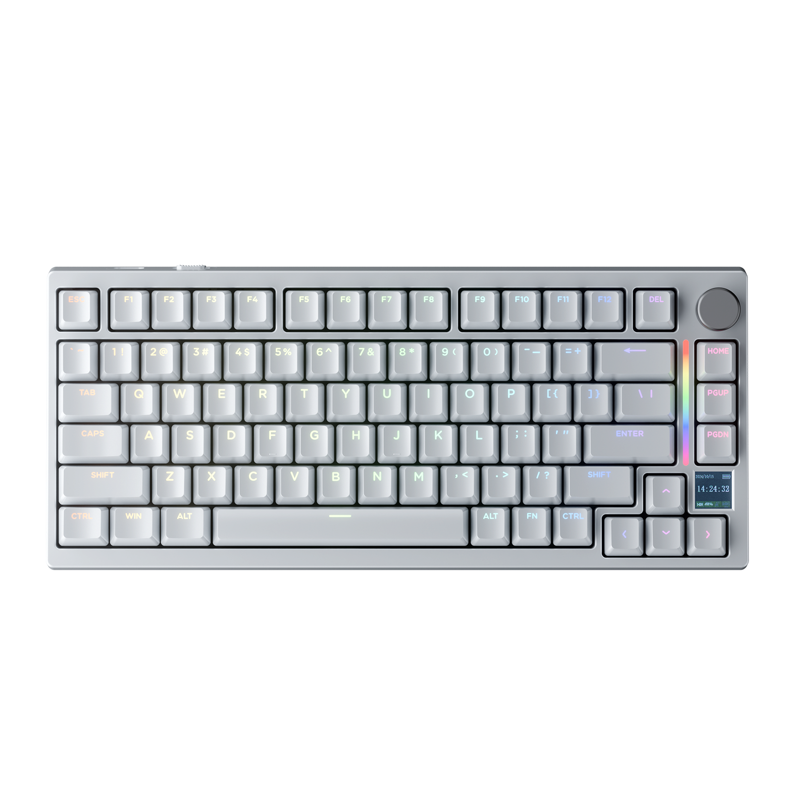 Gamakay TK75he V2 Hall Effect Clavier 8K Taux de sondage RT Précision