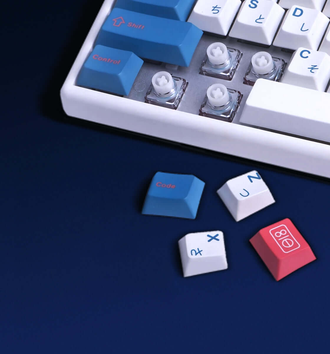 Gamakay keycaps & switch collection