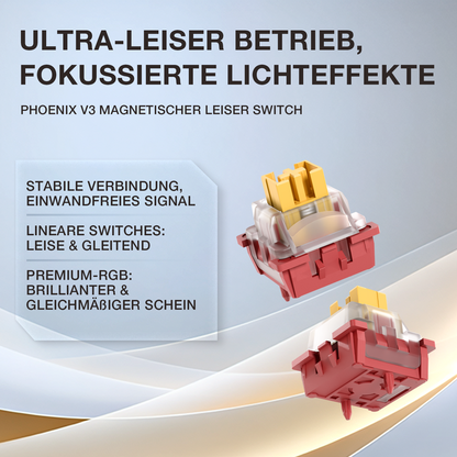 Gamakay Hall Effect V3 Magnetic Switches
