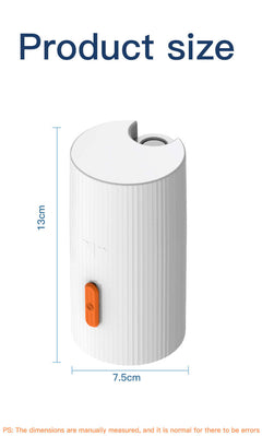 Product size of Gamakay 33-in-1 Multifunctional Cleaning Kit with dimensions 13cm height and 7.5cm width.