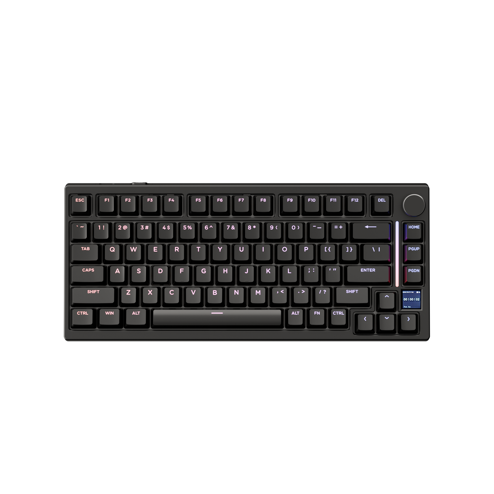 Gamakay TK75he V2 Hall Effect Clavier 8K Taux de sondage RT Précision