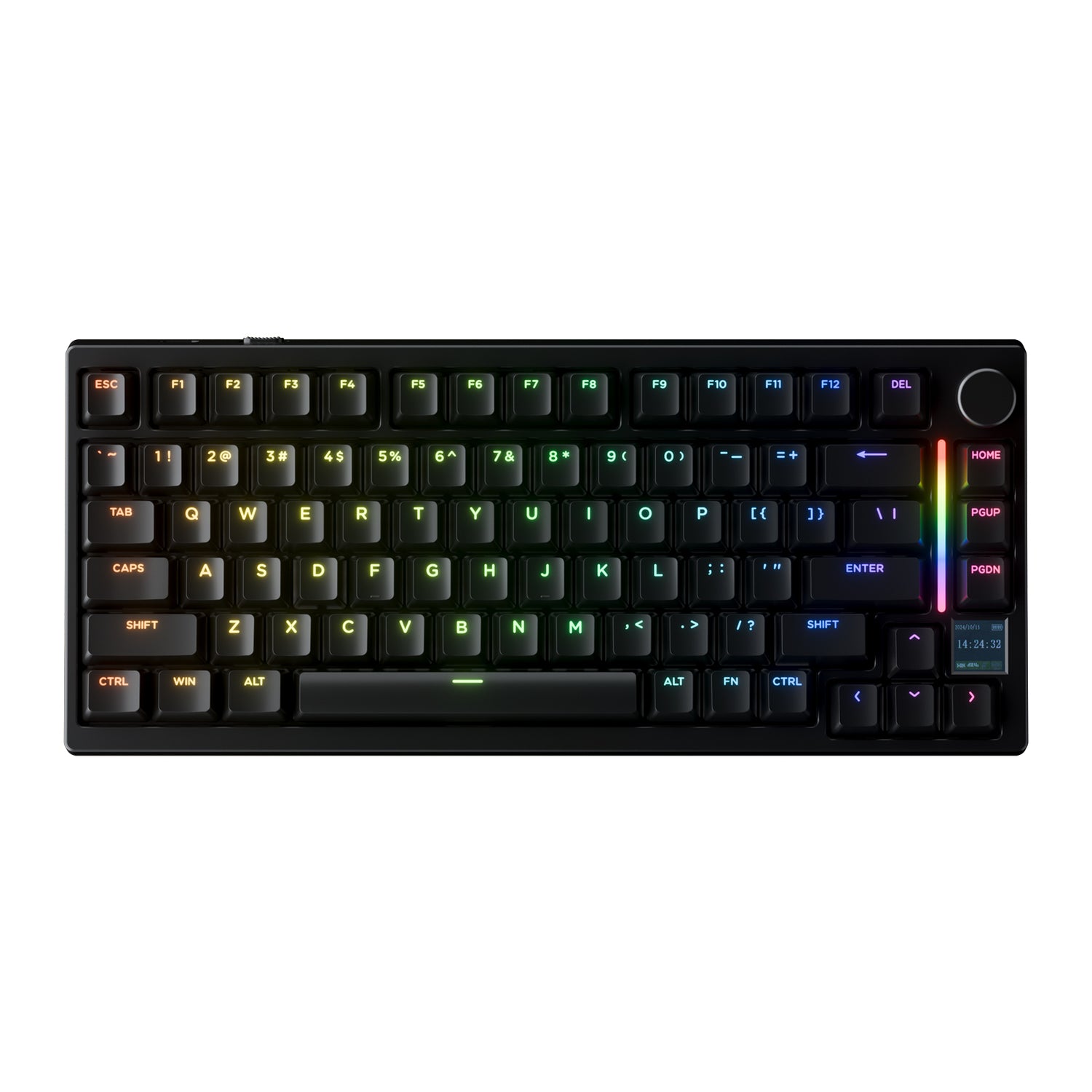 Gamakay TK75he V2 Hall Effect Clavier 8K Taux de sondage RT Précision