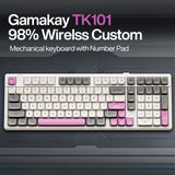 Gamakay TK101 98% Wireless Custom Mechanical Keyboard with Number Pad