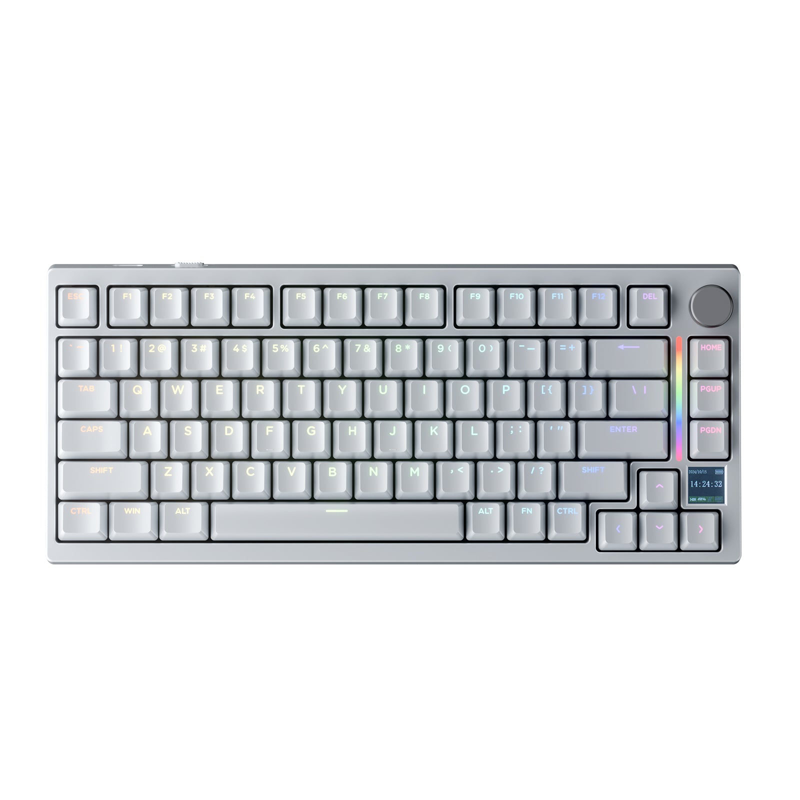 Gamakay TK75he V2 Hall Effect Clavier 8K Taux de sondage RT Précision