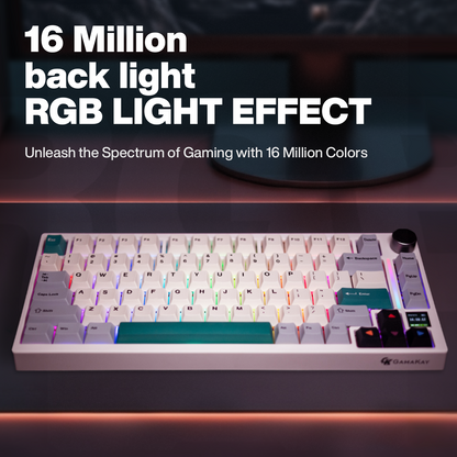 (NEW) Gamakay TK75 V2 75% Silent Mechanical Keyboard