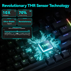 Gamakay TK75 TMR technology, providing a faster response and stable gaming experience.