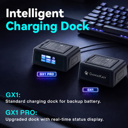 GamaKay GX1 &amp; GX1 PRO 55g Ultra-Light Silent Wireless Gaming Mouse