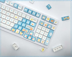 Gamakay 137 Keys Muddle-Headed Duck Keycaps Set