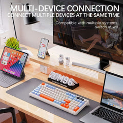 Gamakay x Freewolf M96 Wireless Mechanical Gaming keyboard with Display Screen
