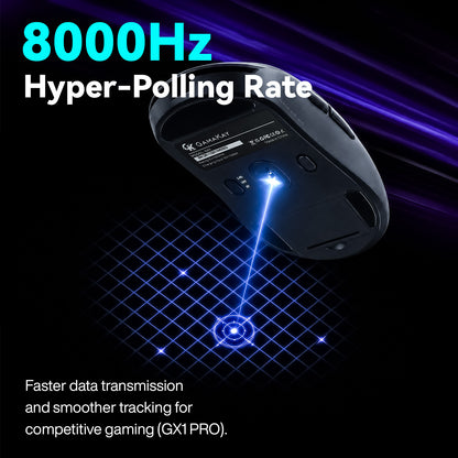 GamaKay GX1 &amp; GX1 PRO 55g Ultra-Light Silent Wireless Gaming Mouse