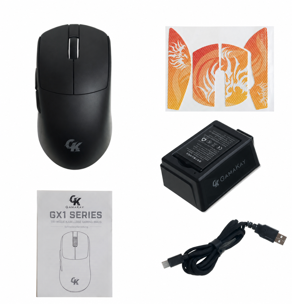 GamaKay GX1 y GX1 PRO | Ratón gaming inalámbrico silencioso