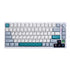 Gamakay TK75 V2 75% Silent mecanical keyboard.