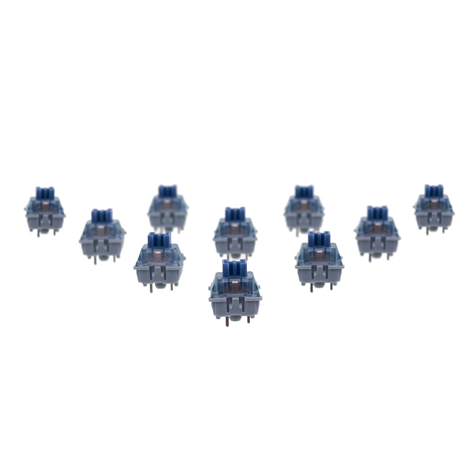 This is the silent swtich for the mechanical keyboard- Pegasus. Pegasus is a tactile switch, but with a smooth typing feel, which makes less pressing noise.