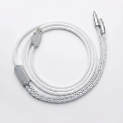 GamaKay Style 2-in-1 Pro Esports Keyboard Cable (65W / Zinc Alloy / Braided)