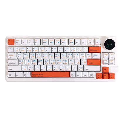 Gamakay LK75 75% Mechanical Keyboard with TFT Smart Display &amp; Knob: A sleek and compact mechanical keyboard designed for productivity and style. Features a vibrant TFT Smart Display for customizable information at your fingertips.